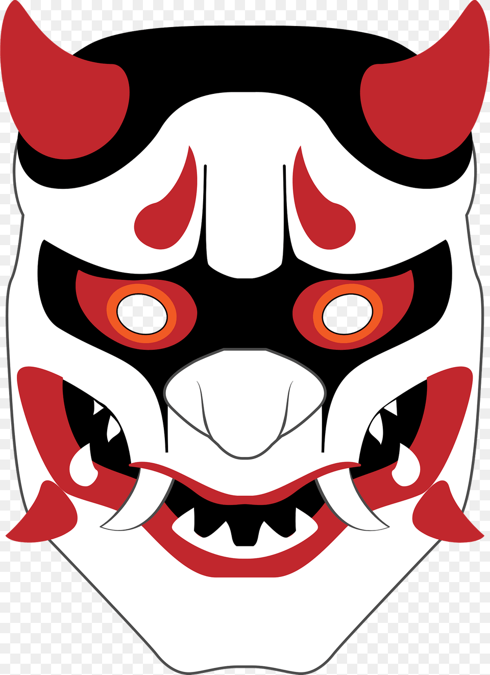 Oni Mask Clipart, Baby, Person Png