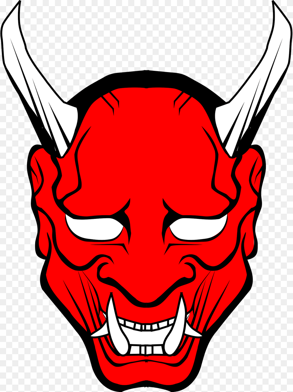 Oni Mask Red Clipart, Dynamite, Weapon Free Png Download