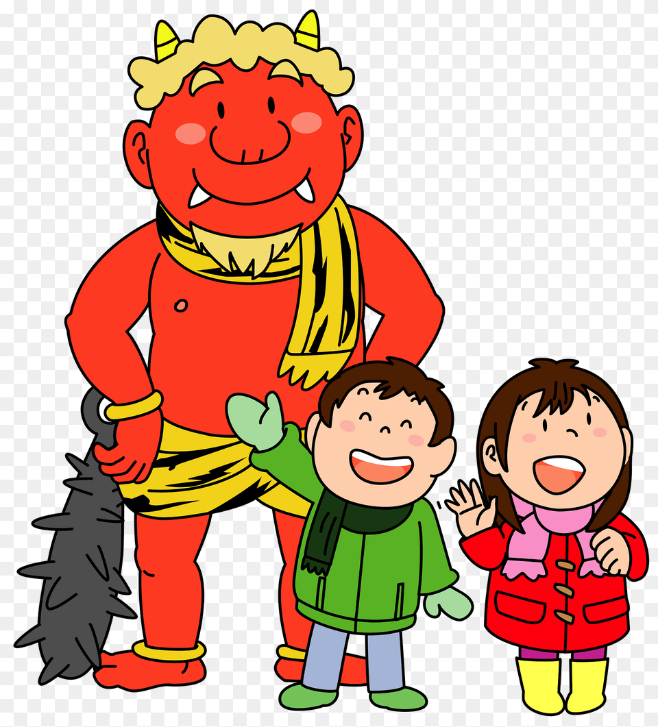 Oni Yokai Children Clipart, Baby, Person, Face, Head Free Transparent Png