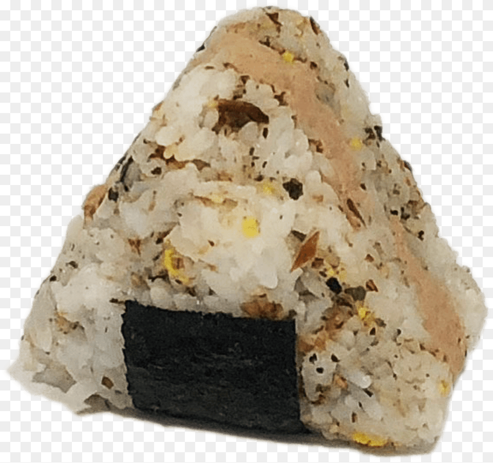 Onigiri Tuna Igneous Rock, Crystal, Quartz, Mineral, Food Png