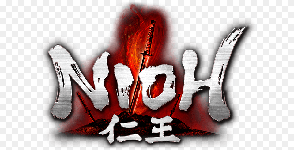 Onimusha The Flaming Sword In The Ground Edition Nioh Logo, Art, Adult, Female, Person Free Transparent Png