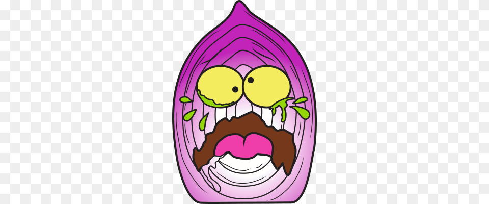 Onion Clipart Smelly, Purple, Face, Head, Person Free Png Download