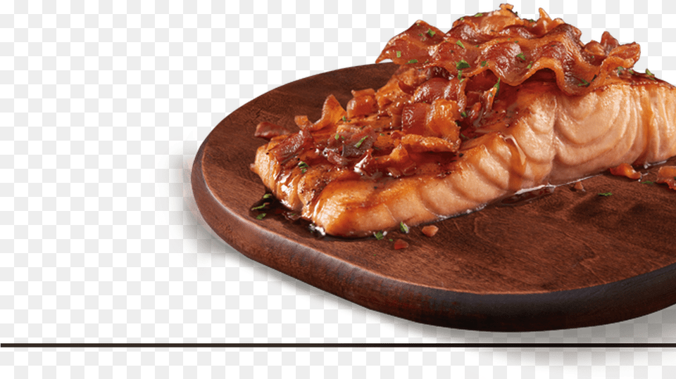 Onion Dinner Outback Steakhouse Bacon Bourbon Salmon Outback Recipe, Food, Meat, Pork, Meal Png Image