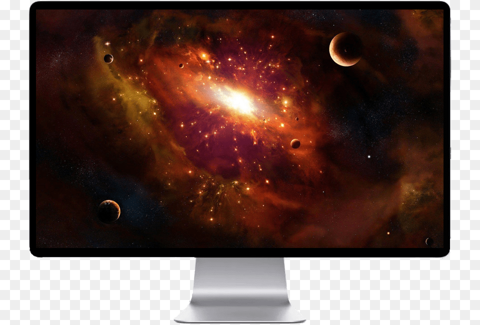 Onion Dog In Space, Computer Hardware, Electronics, Hardware, Monitor Free Png Download