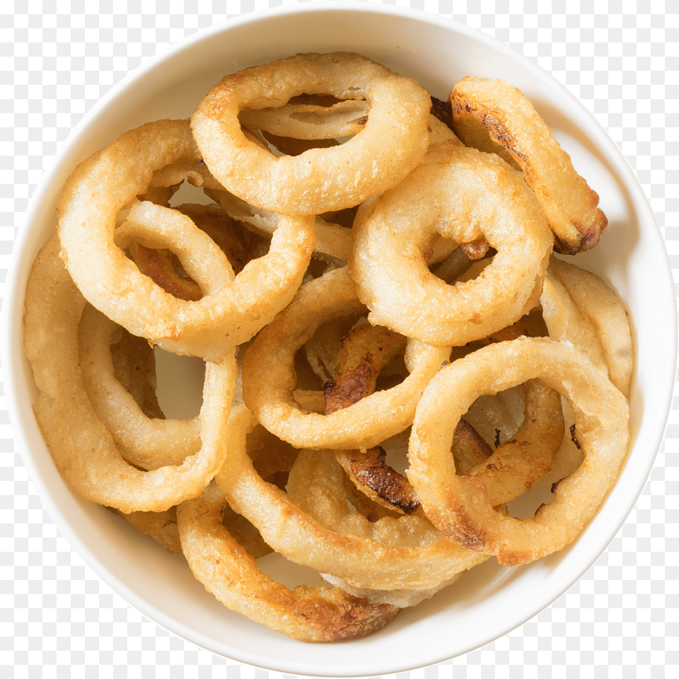 Onion Ring, Plate, Food, Pretzel Free Png