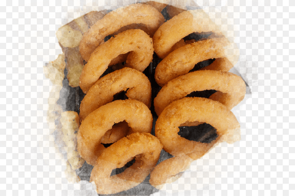 Onion Rings Onion Ring, Food, Bread Free Png Download