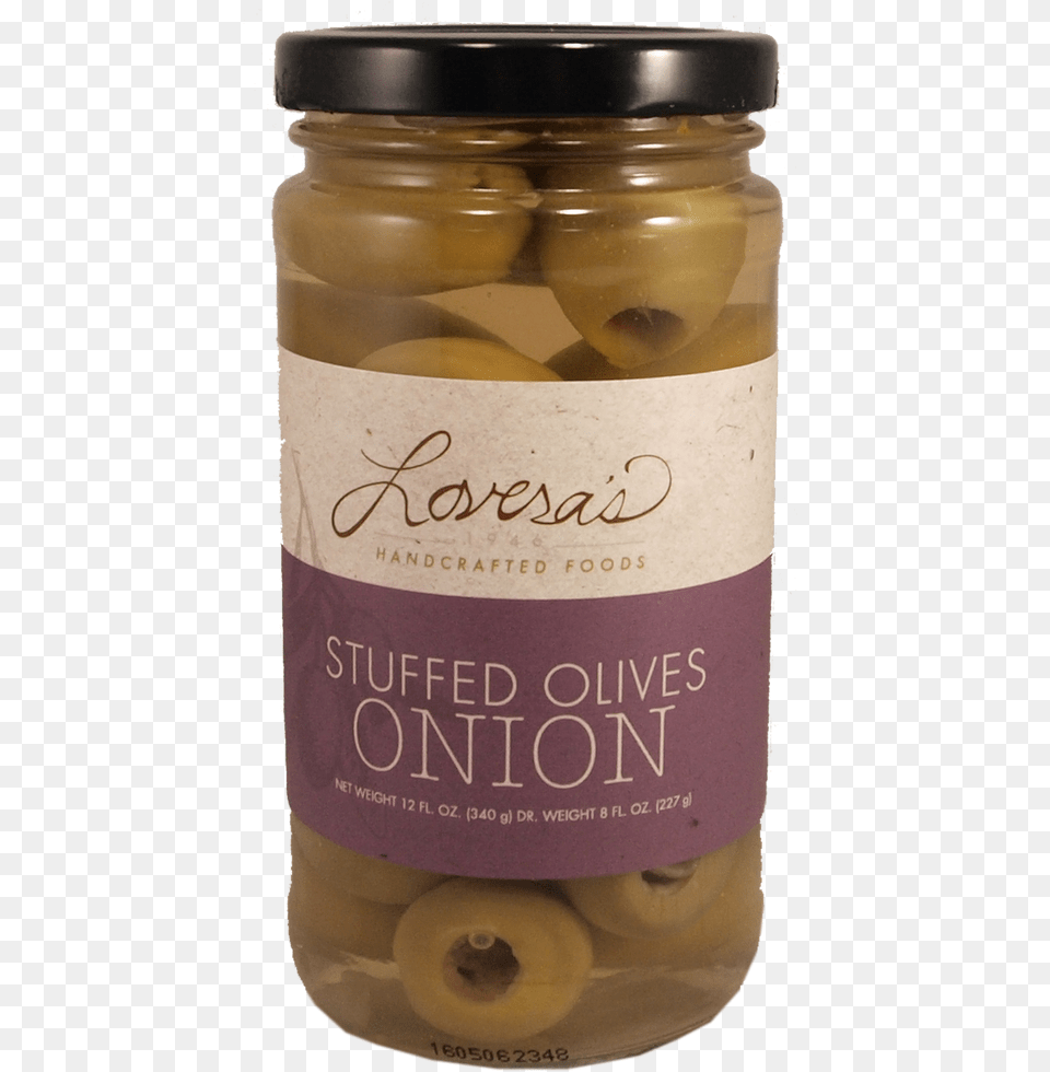 Onion Stuffed Olives Olive, Jar, Food, Relish, Alcohol Free Png Download