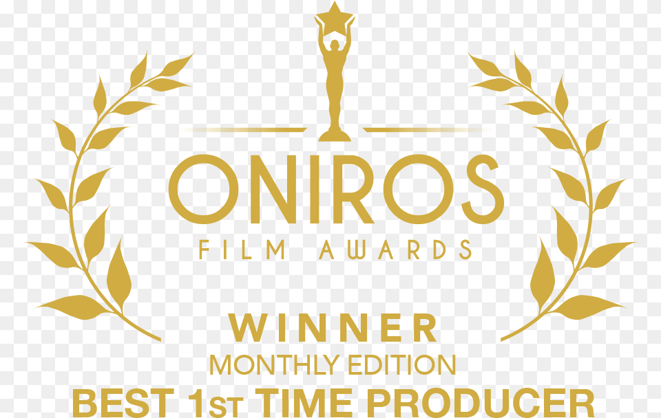 Oniros Winner Producer Oniros Film Awards, Advertisement, Poster, Person, Plant Free Png
