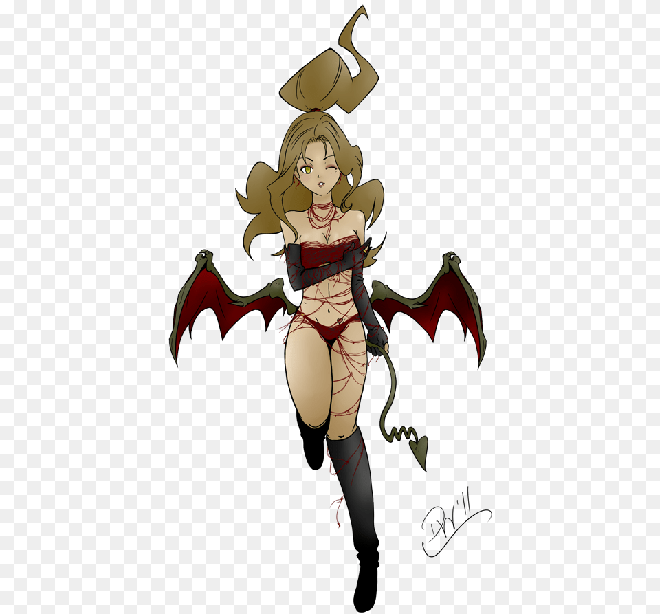 Online Artist Gt Succubus, Book, Publication, Comics, Adult Png Image