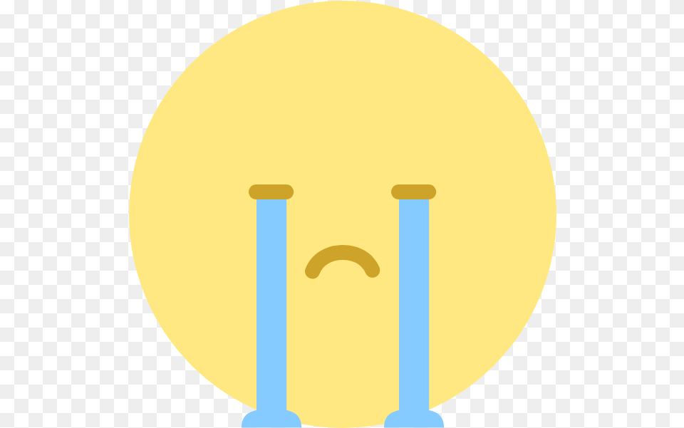 Online Cry Tear Emoji Sad Vector Circle, Gold, People, Person, Astronomy Free Png
