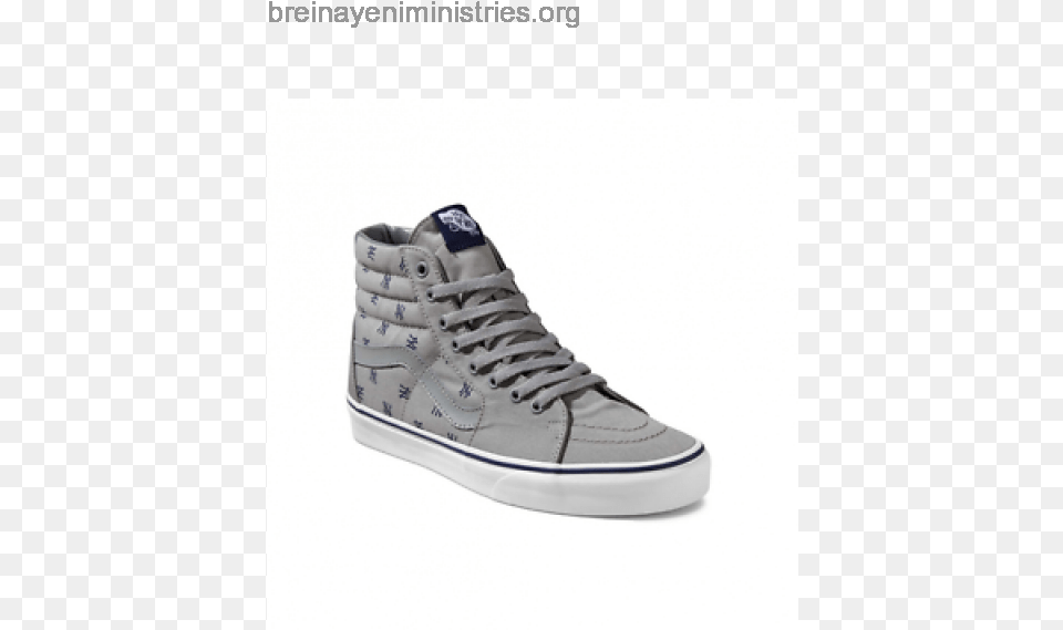 Online Discount Vans Sk Hi Mlb New Yorkyankeesgrey Vans New York Yankees, Clothing, Footwear, Shoe, Sneaker Free Png Download