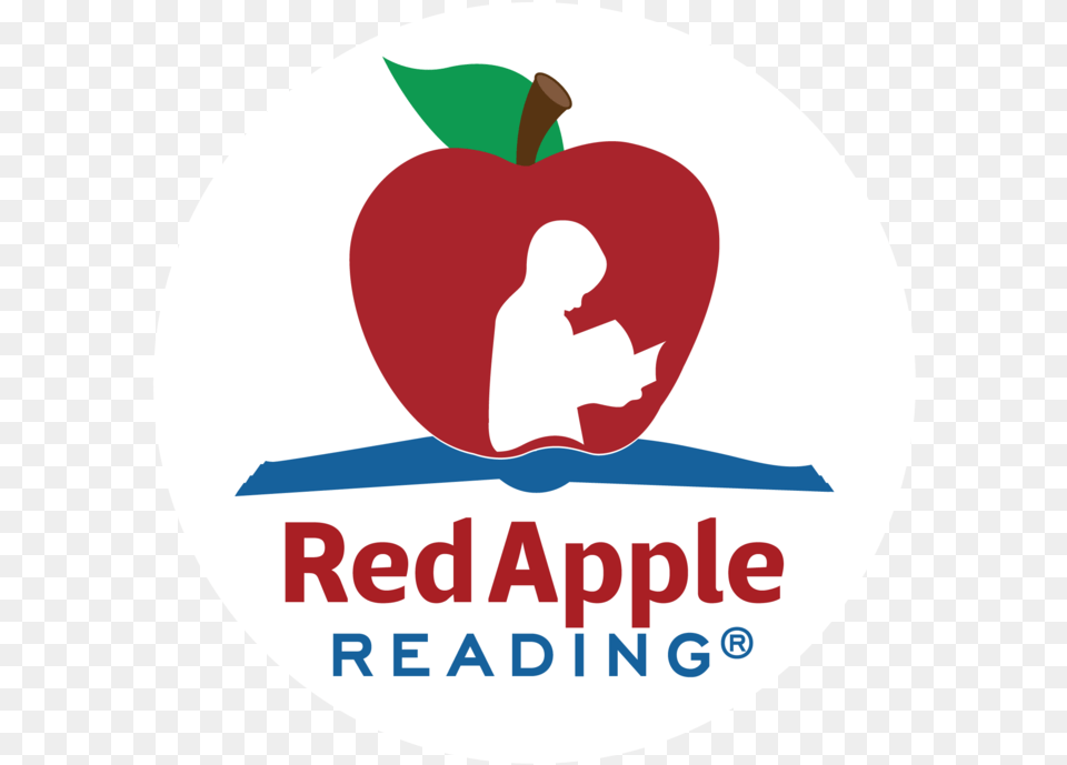 Online Educational Reading Software For Children Red Apple Red Apple Reading, Logo, Produce, Food, Fruit Free Png