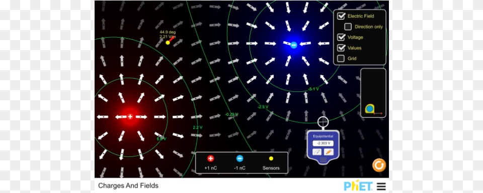 Online Electric Field Simulation, Nature, Night, Outdoors Free Transparent Png