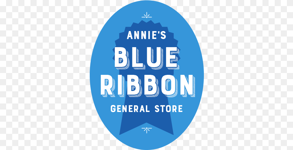 Online Gift Card Blue Ribbon General Store, Badge, Logo, Symbol, Disk Free Png