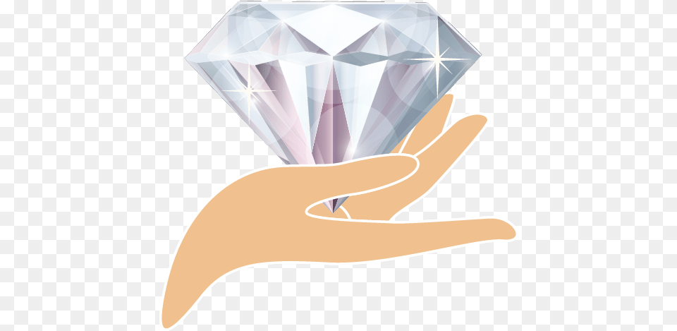 Online Hands Diamond Logo Creator Diamond In Hand Logo, Accessories, Gemstone, Jewelry Free Png Download