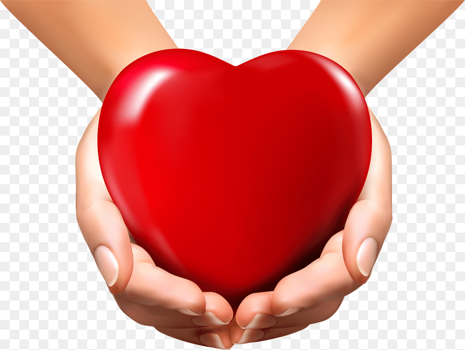 Online Hands With Heart Clipart Valentine Hands Holding A Heart Png Image