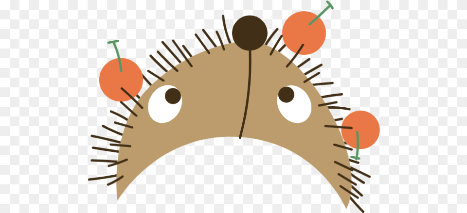 Online Hedgehog Animals Fruit Cute Vector For Illustration, Animal, Beak, Bird, Baby Free Png