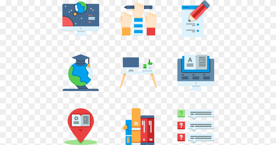 Online Learning, Computer, Electronics, Pc, Computer Hardware Free Transparent Png