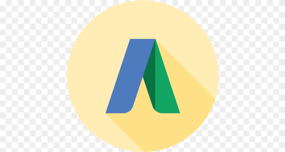 Online Logo Google Advertising Ads Icon, Triangle Free Png