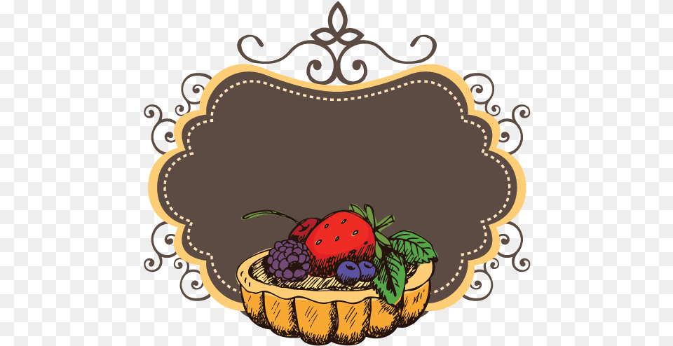 Online Logo Maker Cake Logos, Berry, Raspberry, Food, Fruit Free Png