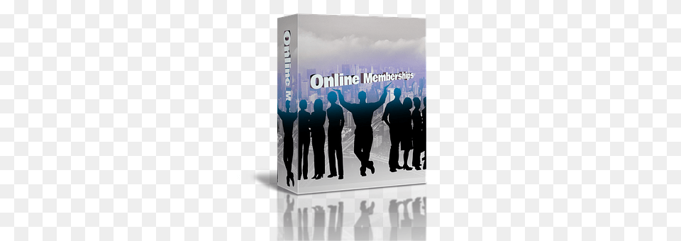 Online Membership Silhouette, Advertisement, Book, Publication Png Image