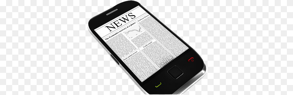 Online Newspapers Can Strengthen E Newspaper In Phone, Electronics, Mobile Phone, Text Free Png Download