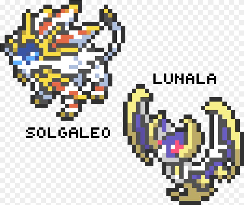 Online Pixel Art Drawing Tool Pixel Art Pokemon Solgaleo, Electronics, Hardware, Qr Code Png