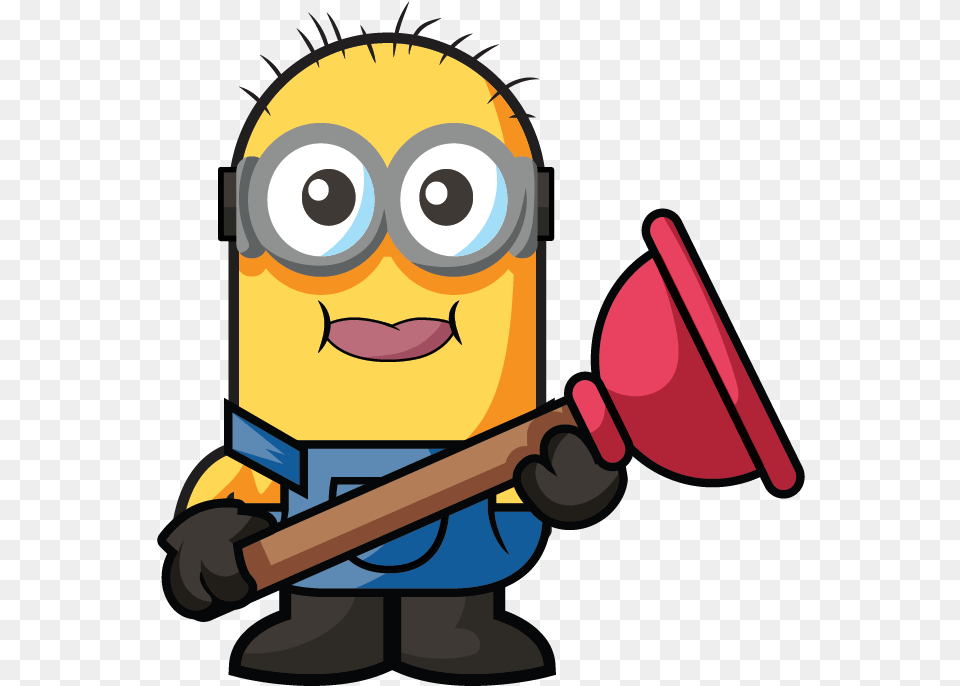 Online Plunger Minion Pic Minion Clipart, Face, Head, Person, Bulldozer Free Transparent Png