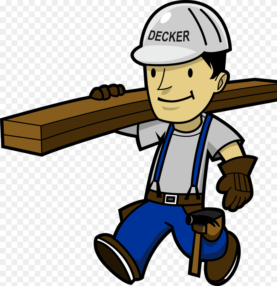 Online Scheduler For Decker Home Repair And Remodeling In Greer Sc, Carpenter, Person, Helmet, Hardhat Free Png