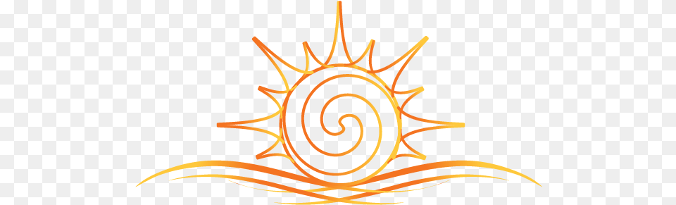 Online Sun Logo With Creator Circle, Pattern, Animal, Fish, Sea Life Free Png Download