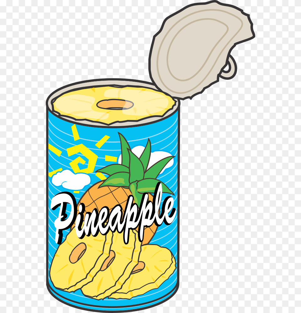 Onlinelabels Clip Art, Tin, Aluminium, Can, Canned Goods Free Png Download
