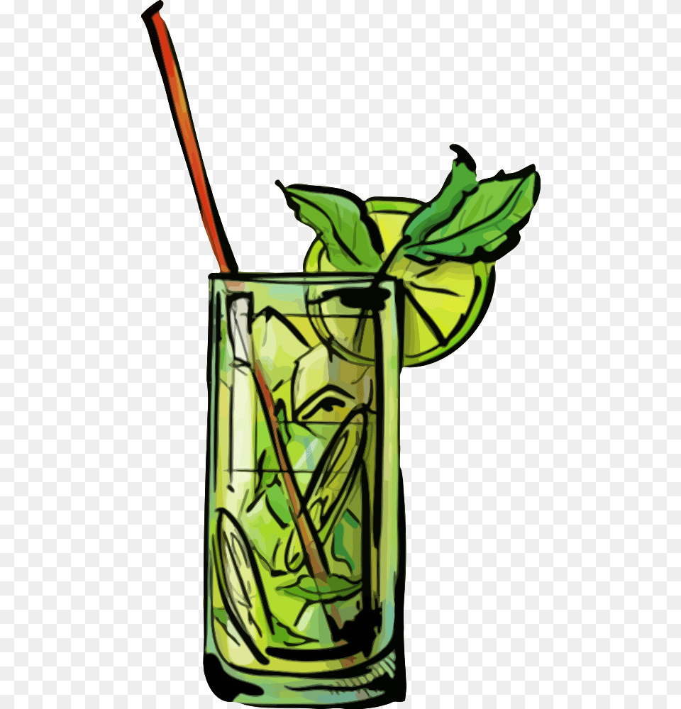 Onlinelabels Clip Art, Alcohol, Beverage, Cocktail, Mojito Png
