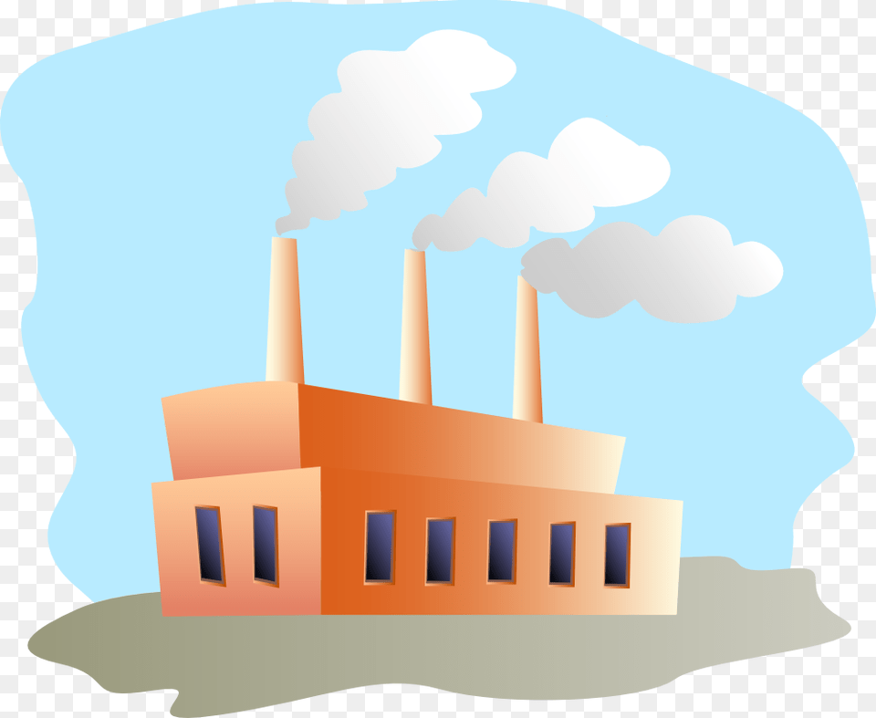 Onlinelabels Clip Art, Pollution, Architecture, Food, Factory Free Png Download