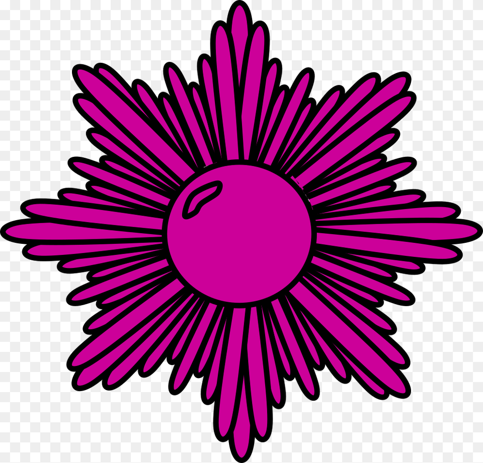 Onlinelabels Clip Art, Daisy, Flower, Plant, Purple Free Png