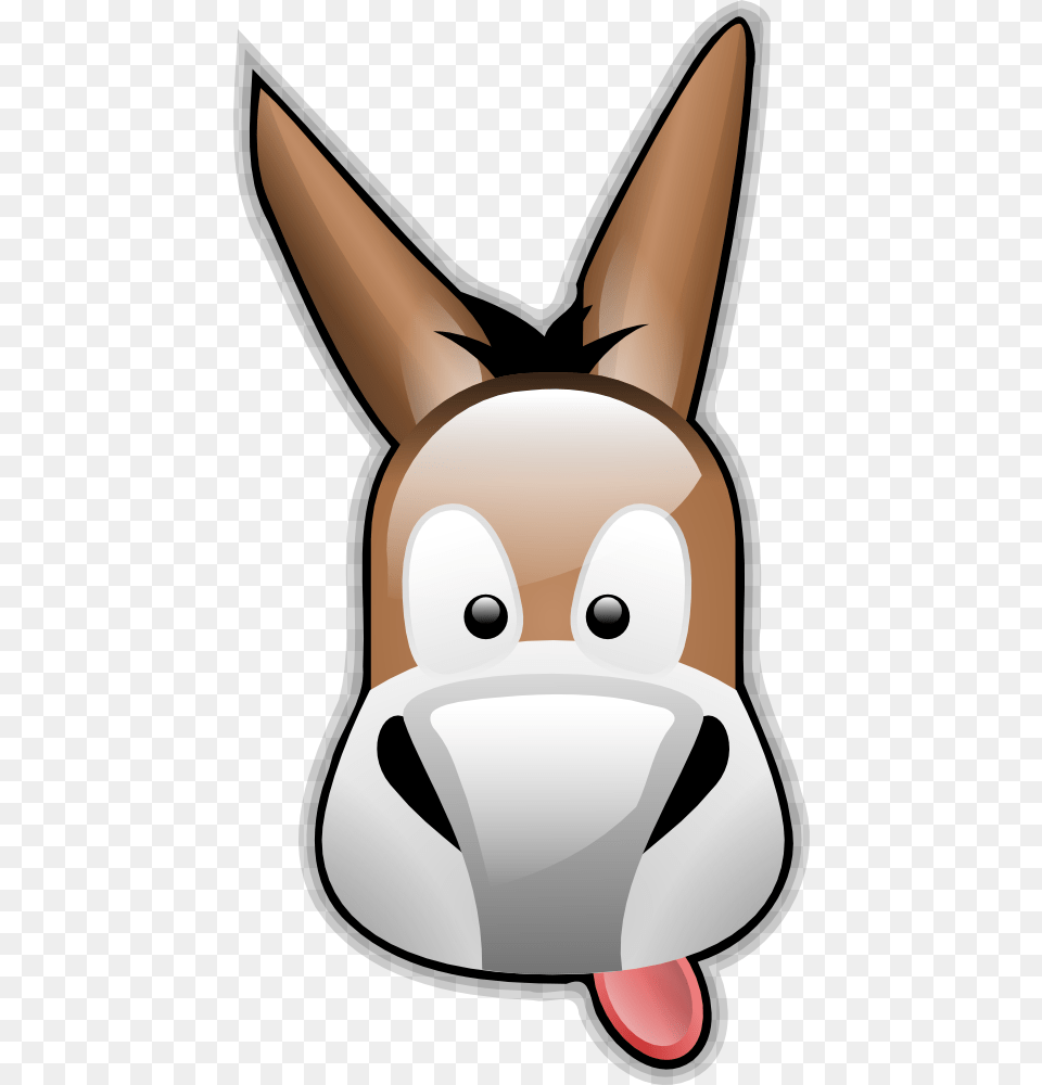 Onlinelabels Clip Art, Animal, Donkey, Mammal, Snout Free Png Download