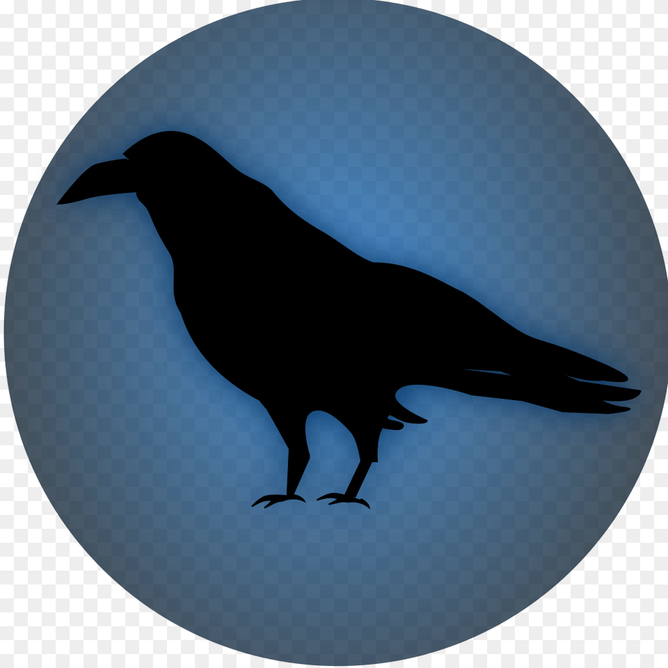 Onlinelabels Clip Art, Silhouette, Animal, Bird, Crow Free Transparent Png