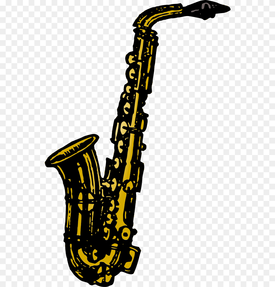 Onlinelabels Clip Art, Musical Instrument, Saxophone Png Image