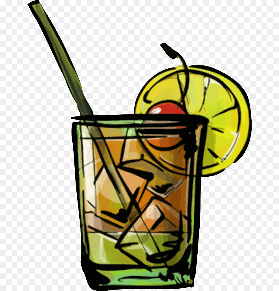 Onlinelabels Clip Art, Alcohol, Beverage, Cocktail, Mojito Png Image