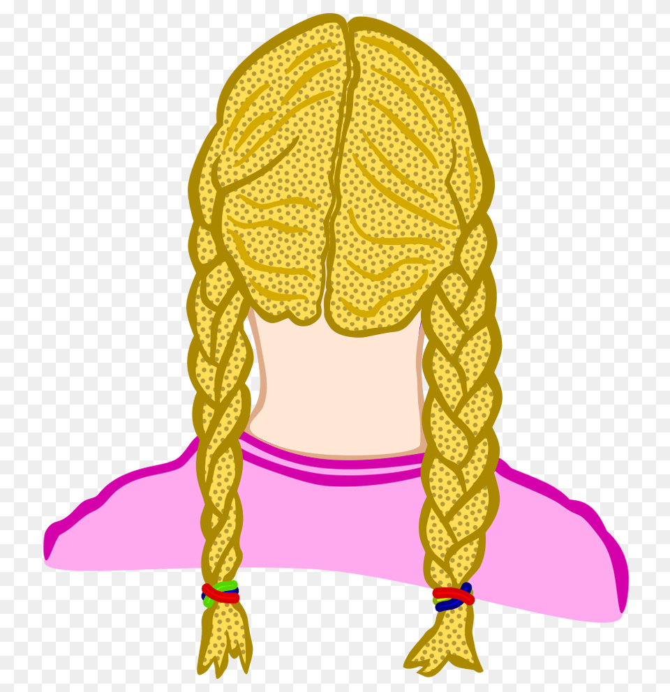 Onlinelabels Clip Art, Braid, Hair, Person, Baby Png Image