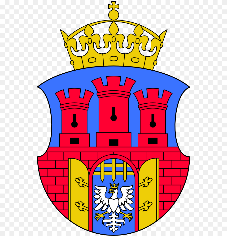 Onlinelabels Clip Art Krakow Poland Coat Of Arms, Logo, Emblem, Symbol, Dynamite Free Png