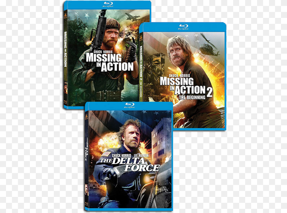 Only A Chuck Norris Blu Ray Chuck Norris The Delta Force, Book, Publication, Adult, Advertisement Free Transparent Png