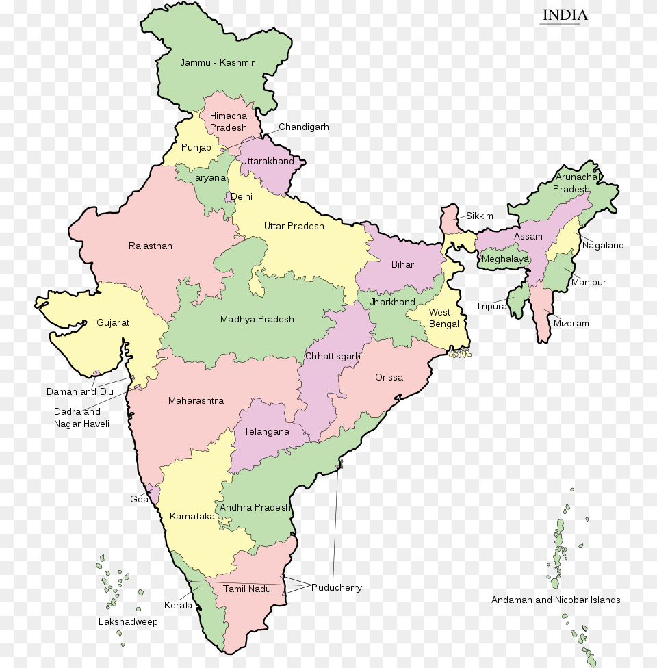 Only India Map High Resolution India Map, Atlas, Chart, Diagram, Plot Free Png