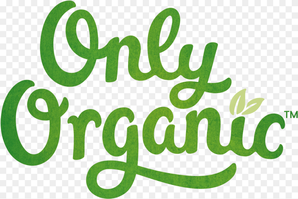 Only Organic Baby Food Logo, Green, Text Png Image