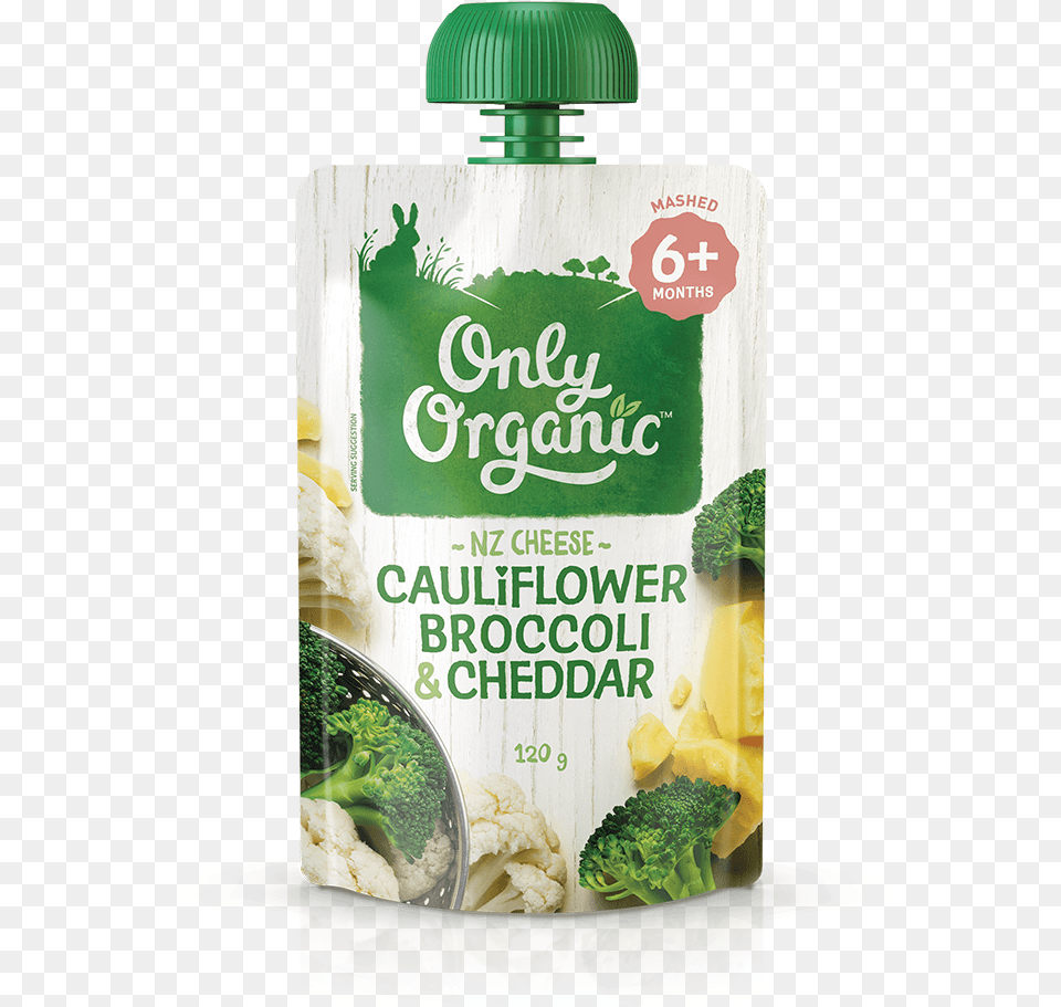 Only Organic Cauliflowerbroccolicheddar, Broccoli, Food, Plant, Produce Png