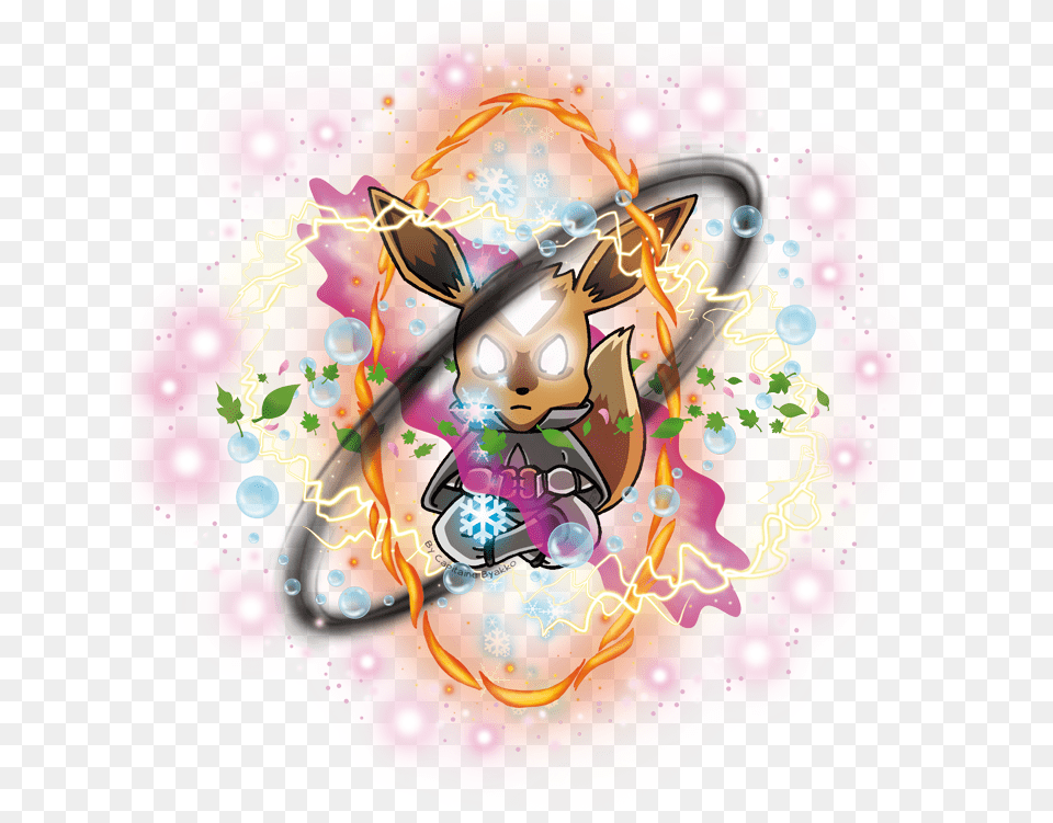 Only The Eevee Can Restore The Balance Between Evey Graphic Design, Art, Graphics, Accessories, Face Png Image