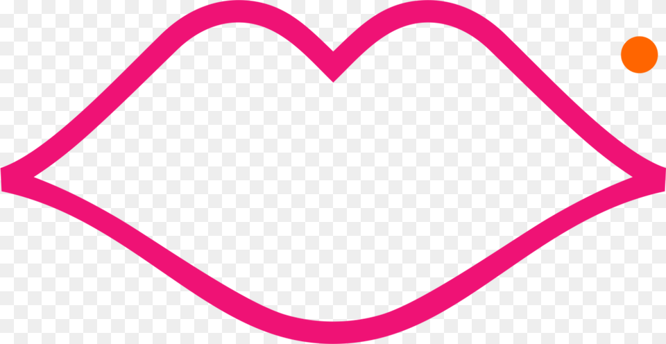 Only The Lips Heart, Bow, Weapon Free Transparent Png