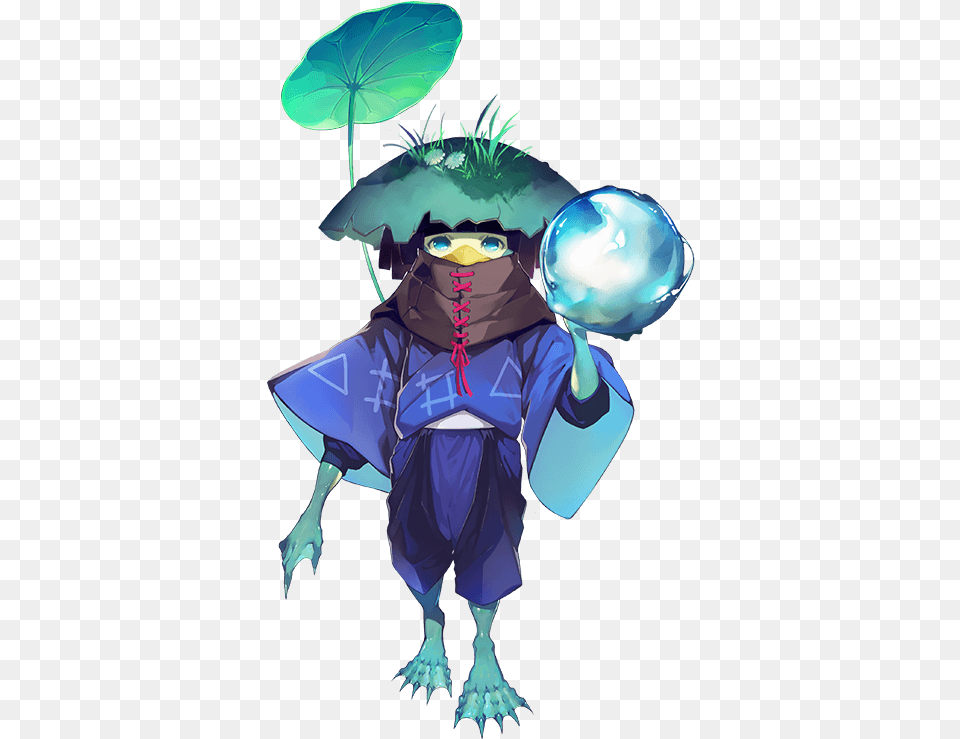 Onmyoji Kappa, Book, Cape, Clothing, Comics Free Transparent Png