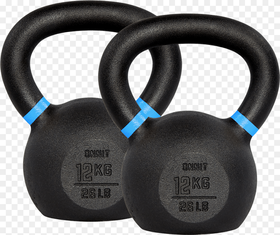 Onnit Double 12kg Kettlebells, Electronics, Fitness, Gym, Gym Weights Png