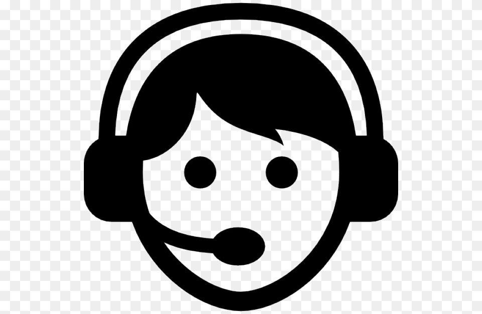 Onsite Customer Service Call Center Agent Icon, Stencil, Electronics, Clothing, Hardhat Png