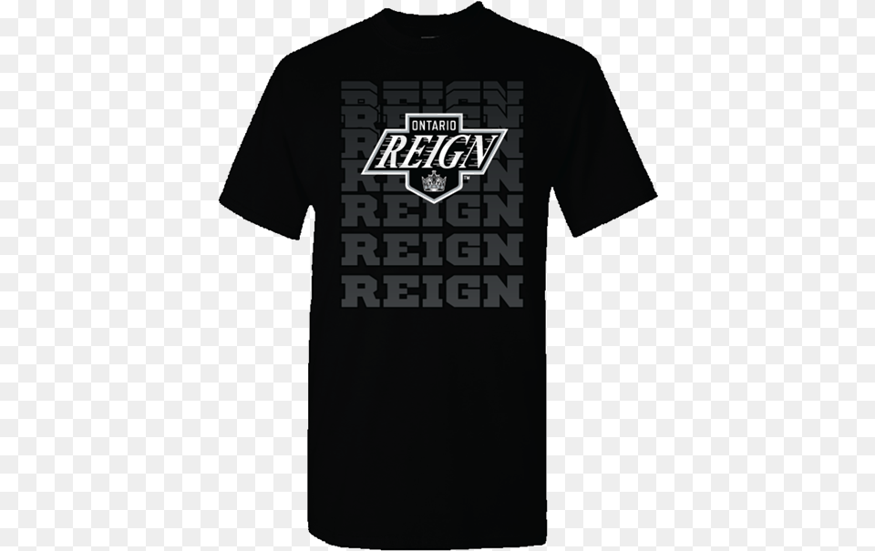 Ontario Reign Fade Out T Shirt Pan Shirt, Clothing, T-shirt, Qr Code Png